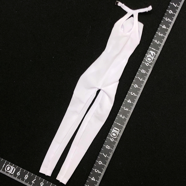  postage 84 jpy ) white 1/6 halter-neck pants dress woman ( inspection DAMTOYS easy&simple DID VERYCOOL TBleague phicen figure 