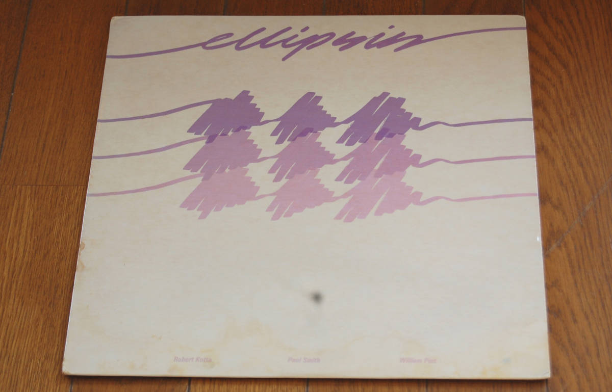 LP　R.Kotta, P.Smith, W.Pint／Ellipsis FLYING FISH FF339