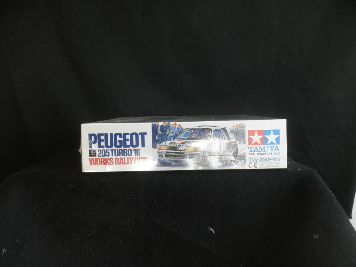 プジョー　Peugeot 205 TRBO 16 RALLY CAR 1/24 タミヤ_画像4