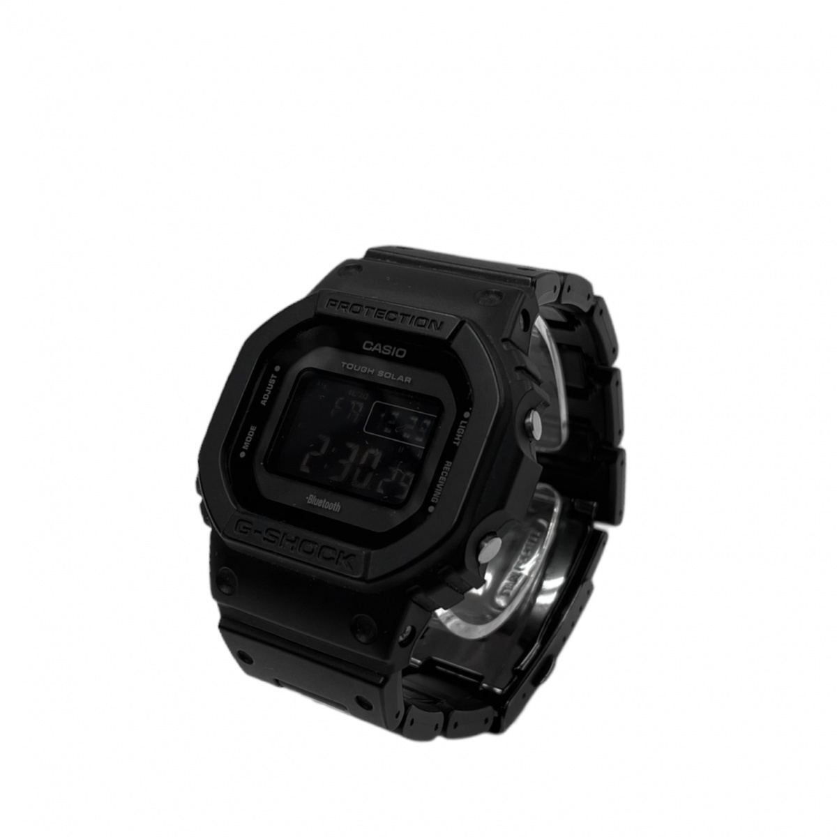 CASIO カシオ G-SHOCK Gショック ジーショック 電波ソーラー 腕時計 デジタル カレンダー Bluetooth GW-B5600BC-1B オールブラック_画像1