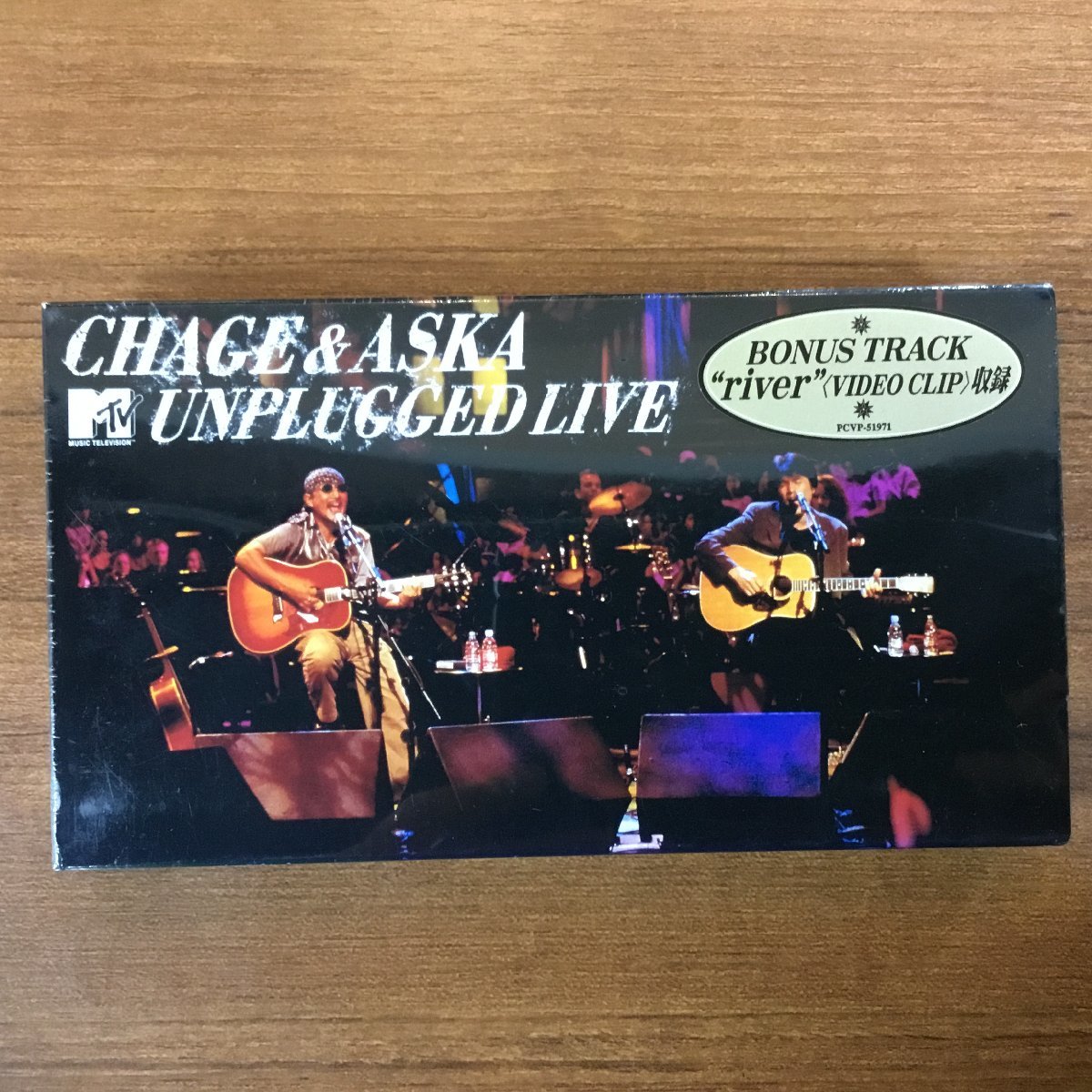 未開封 ◇ CHAGE & ASKA MUSIC TELEVISION UNPLUGGED LIVE ▼VHS PCVP-51971_画像1