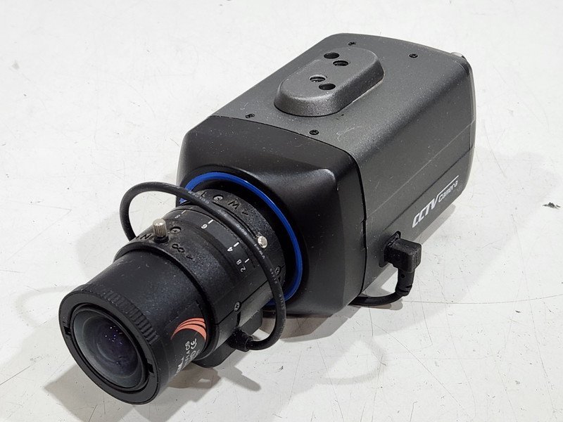 [現状品] メーカー不明 HD-SDI ボックスカメラ DHD-B200M 6台 + カメラ用DC12V電源 PS1270S 通電確認のみの画像2