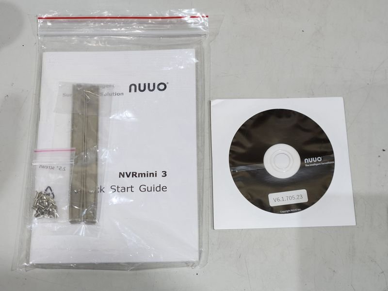 [現状品] NUUO NASベース型NVR NVRmini2 NE-4160 4Bay 8TB(2TBx4台/RAID10構築) 初期化/フォーマット済み (2)_画像9