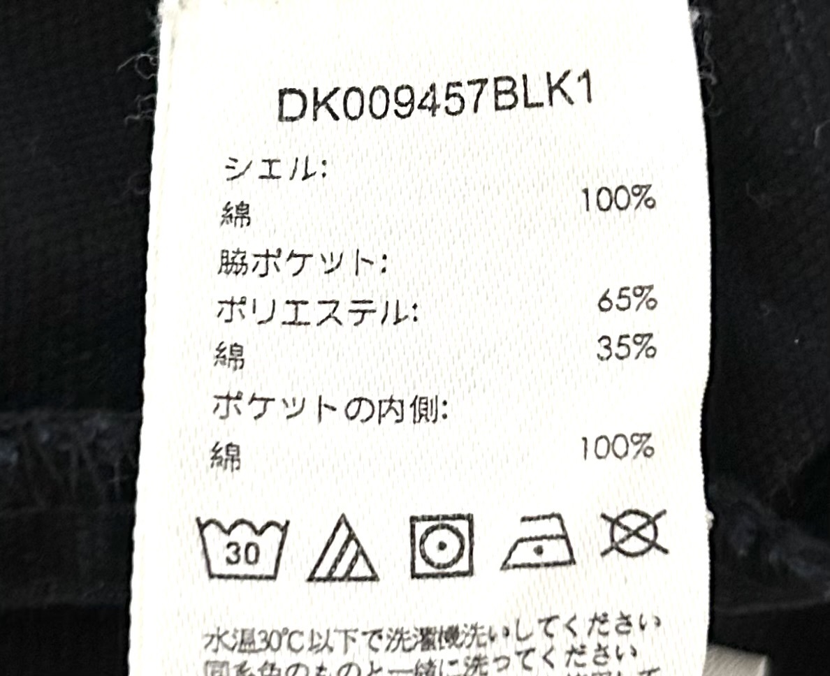 【美品】Dickies カーゴ パンツ（36）黒 ディッキーズ ワーク テーパード ワイド ルーズ シルエット ロンパン 軍パン ダック生地_画像6