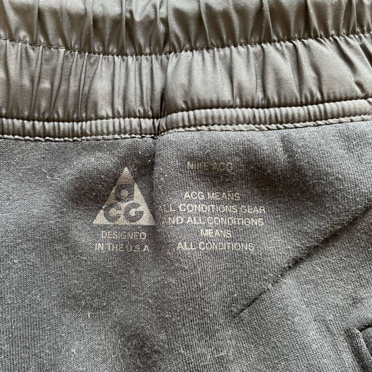 美品 XS NIKELAB nike lab ACG FLEECE PANTS BLACK エロルソン 美品 XS NIKELAB nike lab ACG FLEECE PANTS BLACK エロルソン