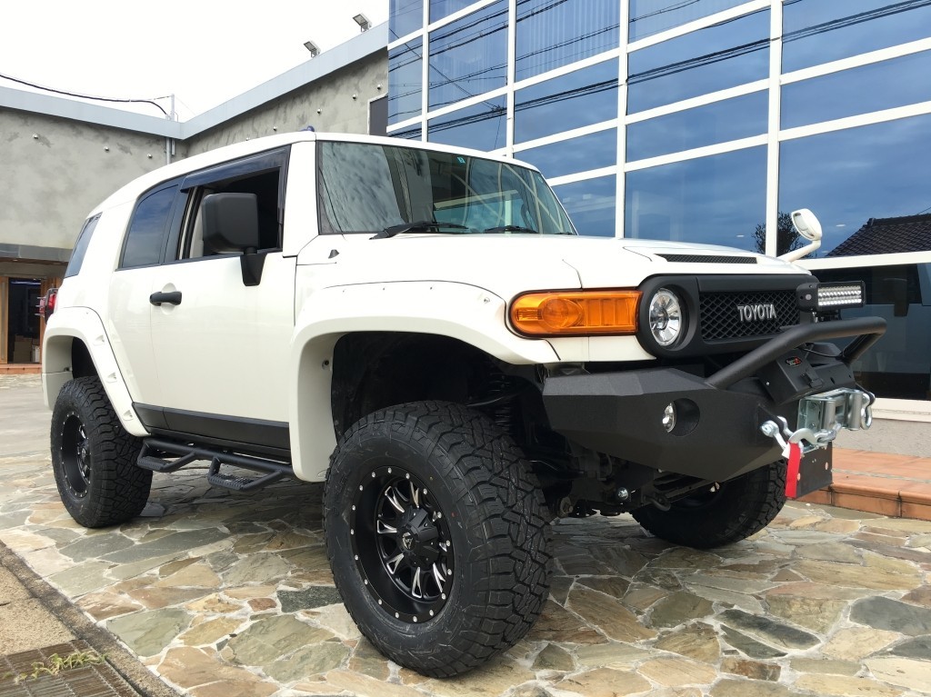 GI★GEAR FJクルーザー フロントバンパー ウインチバンパー カンガルーバンパー トヨタ FJ CRUISER 外装パーツ カスタム パーツ_画像3