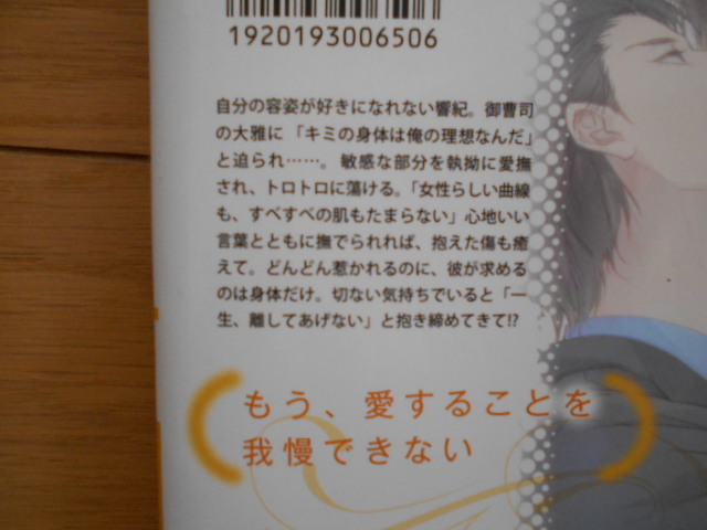 フェチラブ完璧御曹司の隠れた本性 （オパール文庫） 伽月るーこ／著　クリックポスト１８５円_画像3