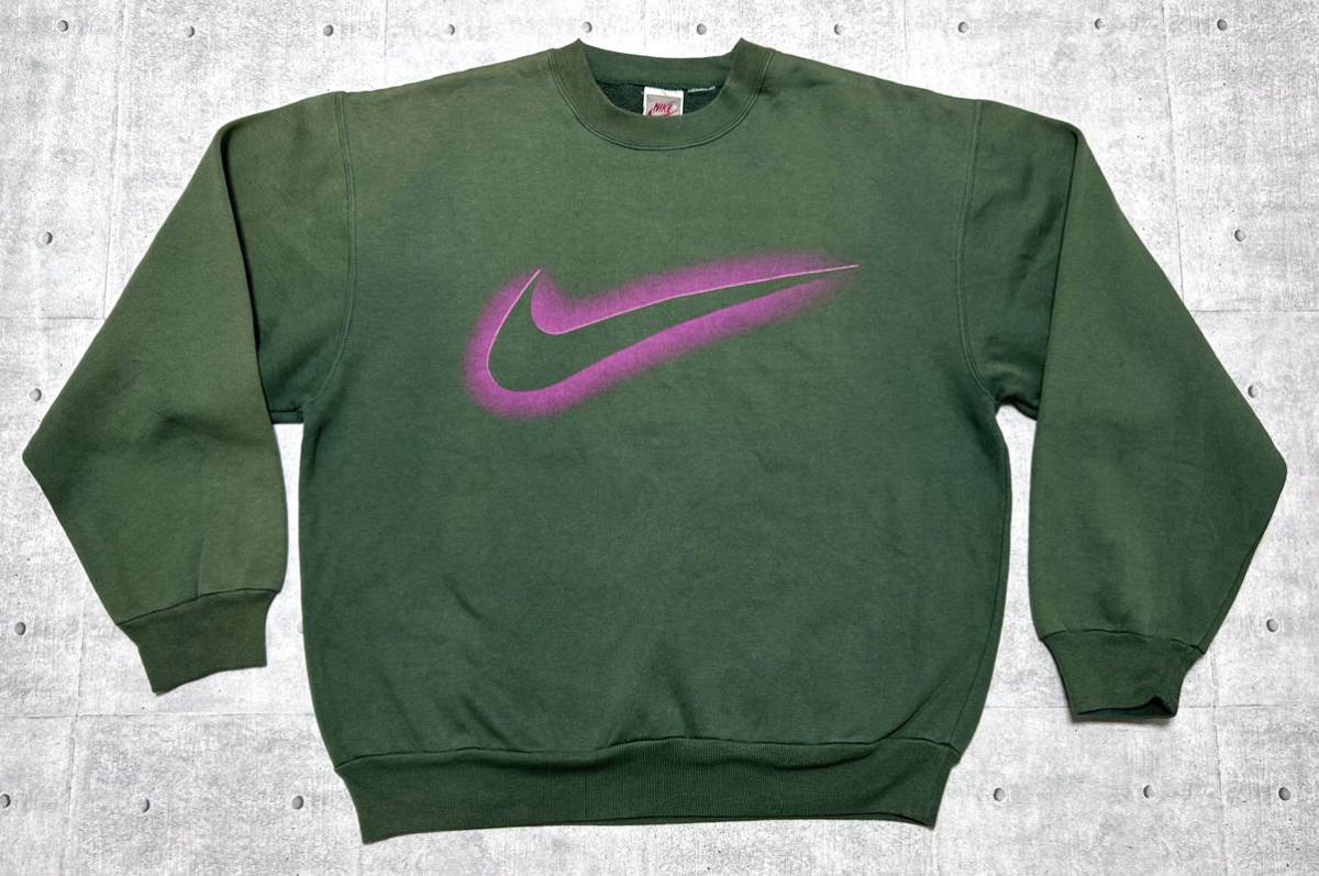 Bibian 比比昂 - 90s NIKE Y2K ビッグロゴ デカロゴ スウェット Bibian 比比昂 - 90s NIKE Y2K ビッグロゴ デカロゴ スウェット