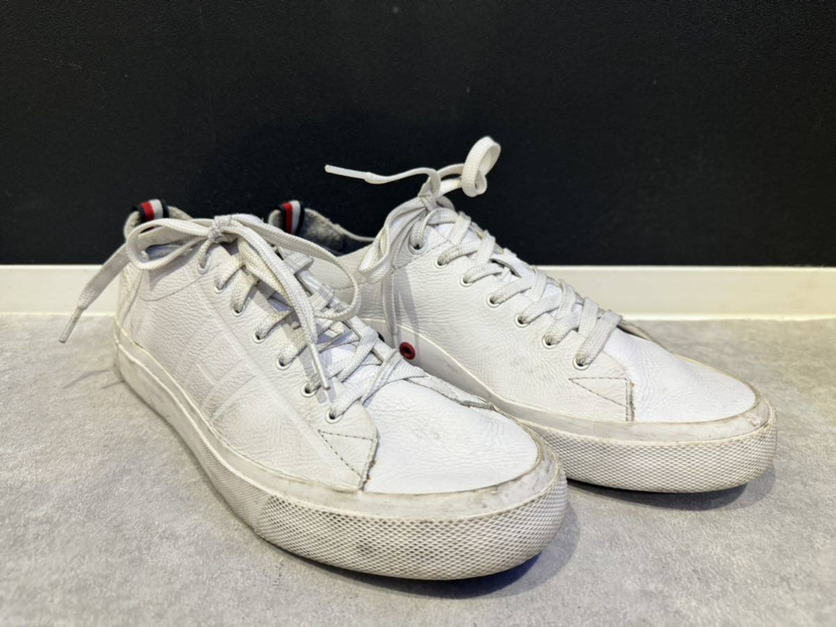 Tommy Hilfiger スニーカー 26.5cm 白 古品 トミー ヒルフィガー メンズ 靴 ホワイト _画像2