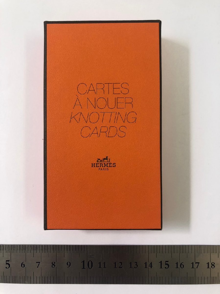 【完全未開封】エルメス　HERMES　CARTES A NOUER KNOTTING CARD　スカーフ巻き方　説明カード　ノベルティ　インテリア_画像5