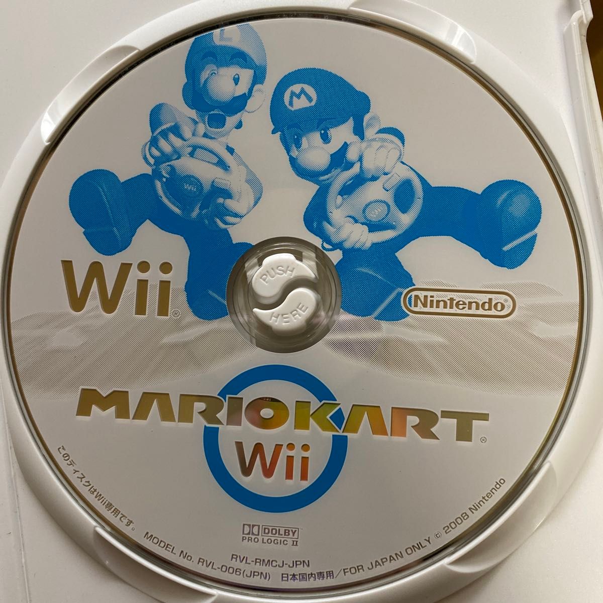 マリオカートWii ハンドル付　外箱付