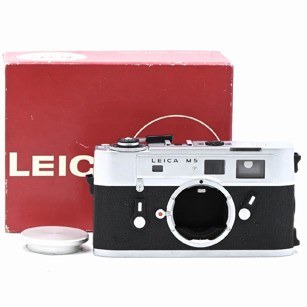 ライカ Leica M5 シルバークローム 後期 135万番 3点吊