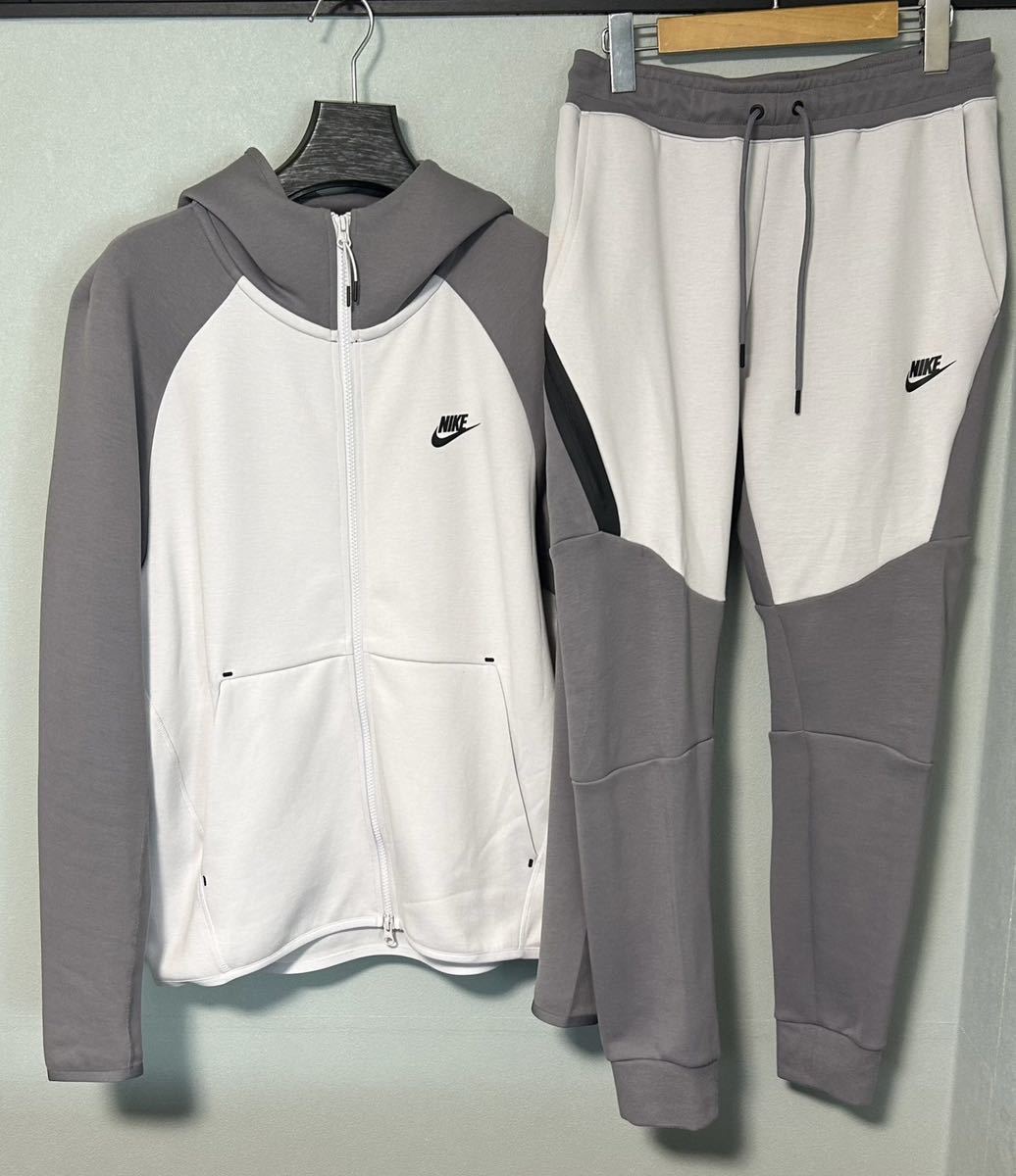 NIKE TECH FLEECE ナイキ テックフリース セットアップ フルジップ パーカー L スウェットパンツ ジョガーパンツ S スウェット 上下