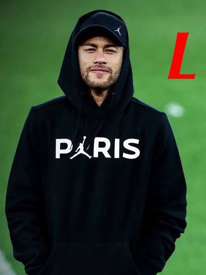 PSG パリ・サンジェルマン 黒 L パーカー フーディ ジョーダン PSG パリ・サンジェルマン 黒 L パーカー フーディ ジョーダン