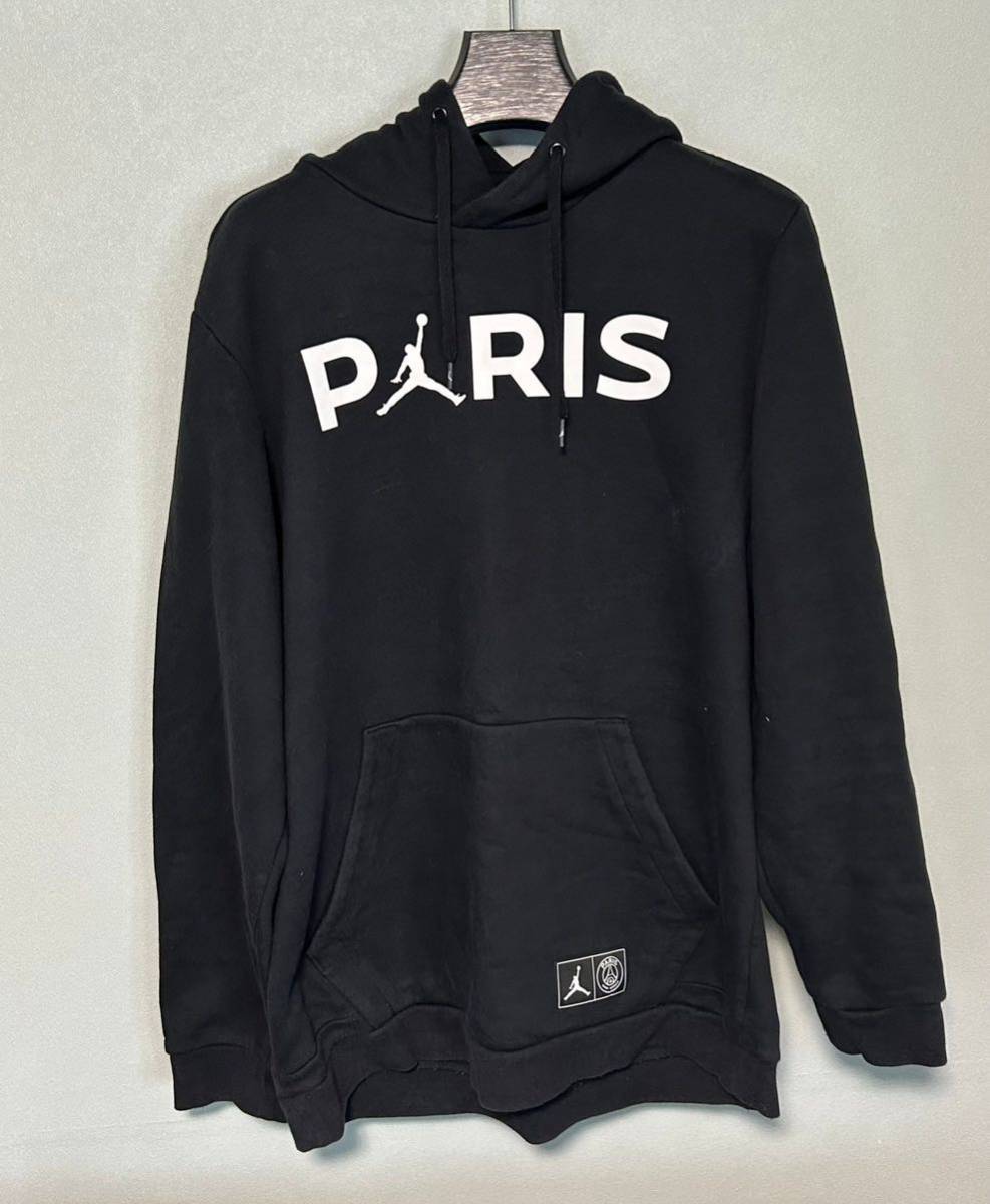 PSG パリ・サンジェルマン 黒 L パーカー フーディ ジョーダン PSG パリ・サンジェルマン 黒 L パーカー フーディ ジョーダン
