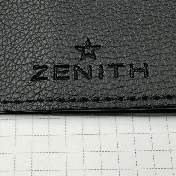 【未使用・長期保管品】 ZENITH/ゼニス 純正付属品 ギャランティーケース/カードケース 黒の画像2