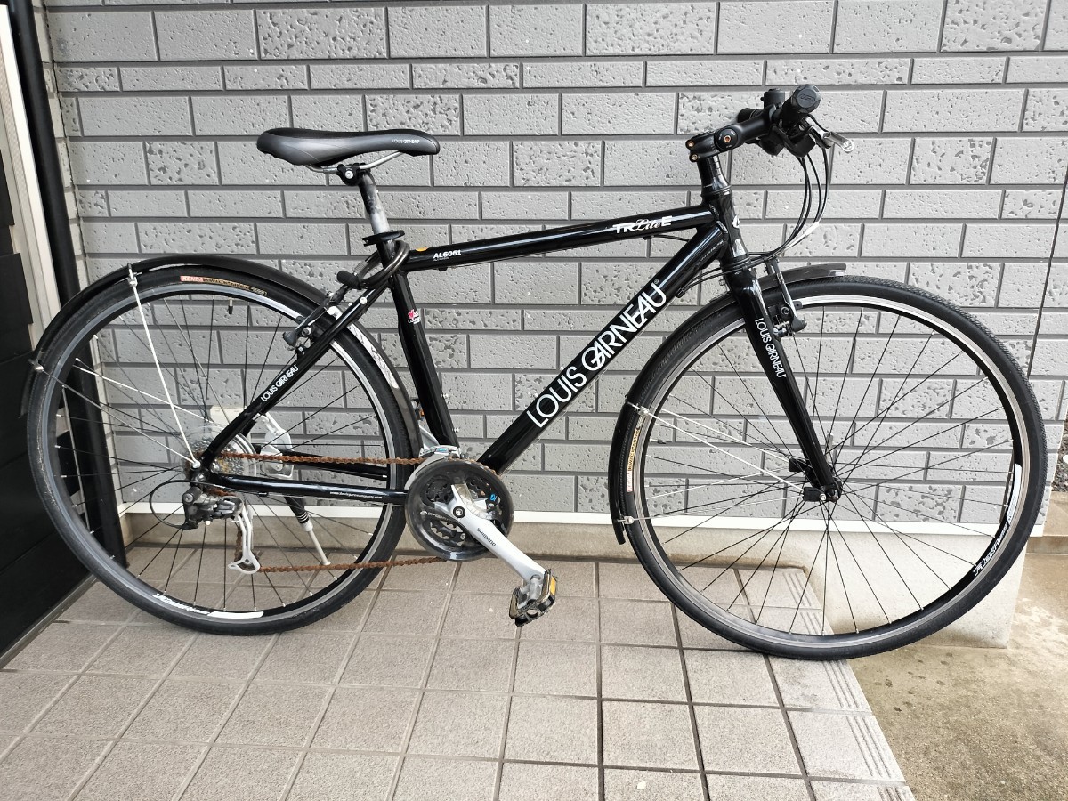 ！京都府舞鶴市にて引取歓迎！【LOUIS GARNEAU】AL6061 ルイガノ難アリ 【現状品】_画像1