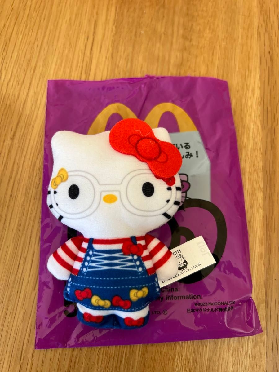 ハローキティ50周年 マクドナルドハッピーセット めがね - ぬいぐるみ