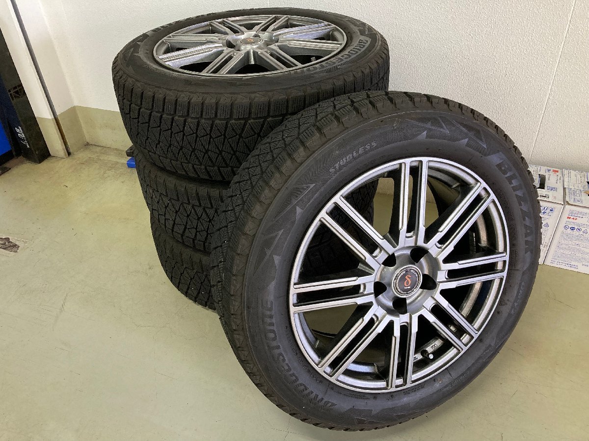 阿部商会 LASTRADA TIRADOδ 18インチアルミホイール ＆ スタッドレス225/60R18 4本セット レクサスNX等