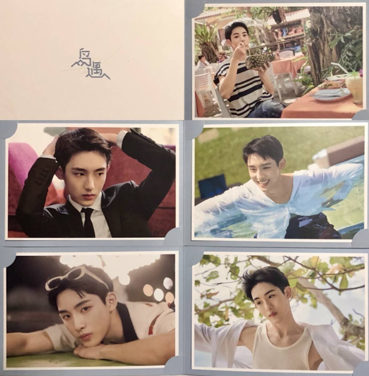 NCT WayV ウィンウィン WINWIN 写真集 ポストカード セット トレカ 中国 限定 ソロ 写真集 Photo Book 特典 ポストカード セット_画像1