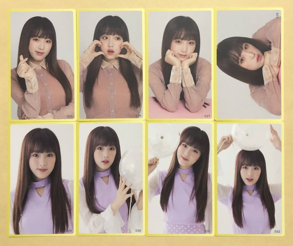 IZ*ONE チェ イェナ CHOI YENA Eyes On Me tour グッズ ランダム トレカ 8枚 コンプ セット_画像1