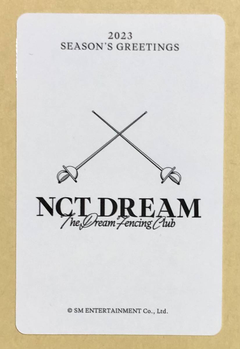 NCT DREAM ジェノ JENO 2023 セルカ シーグリ トレカ season greeting シーズングリーティング SM WayV NCT127_画像2