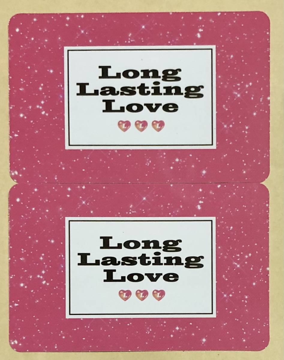 少女時代 ヒョヨン HYOYEON LLL ペンミ グッズ MD トレカ Long Lasting Love 15周年記念 スクラッチ メッセージカード 2枚セット_画像2