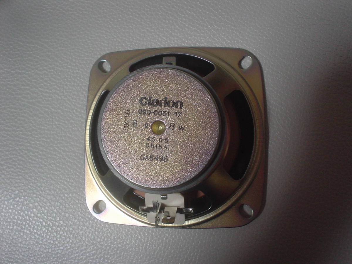 クラリオン製スピーカー　8Ω　8Ｗ 　未使用品_画像5