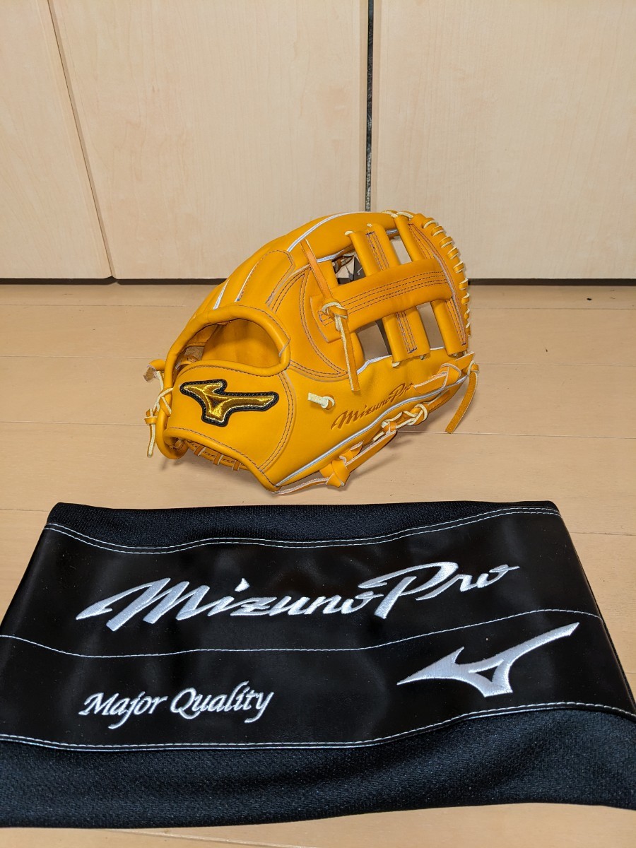 ミズノ MIZUNO ミズノプロ MizunoPro CRAFTED EDTION 硬式用グラブ 内野手用 TM型 サイズ10 一般 石井琢朗氏共同開発 硬式 1AJGH29003_画像1