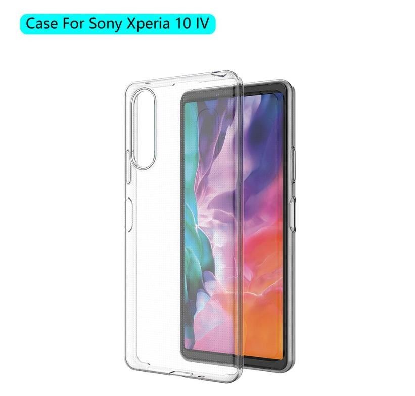 xperia10 IV クリア ケース SO-52C SOG07 カバー TPU ソフトケース クリア 透明 ケース エクスペリア