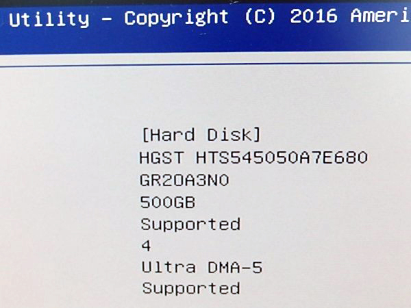 ■○ EPSON Endeavor ST180EM5CU Core i3 6100T 3.20GHz/小型/メモリ 4GB/HDD 500GB/OS無しBIOS起動確認済み No.1_画像4