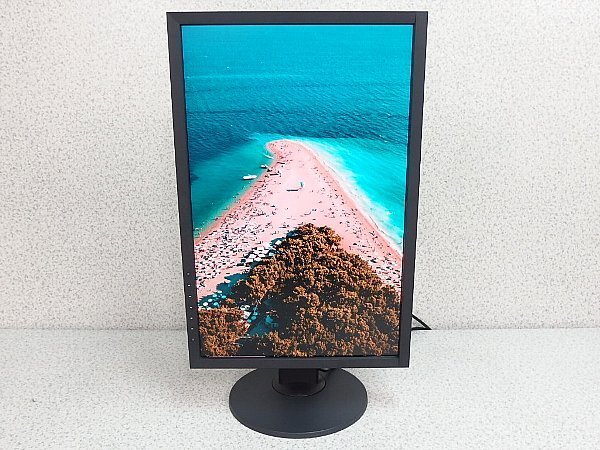 ■※ 【写真家やイラストレーターも愛用!】 EIZO 24.1型液晶モニター ColorEdge CG2420 DVI/HDMI/DisplayPort 1920×1200 遮光フード付_画像3