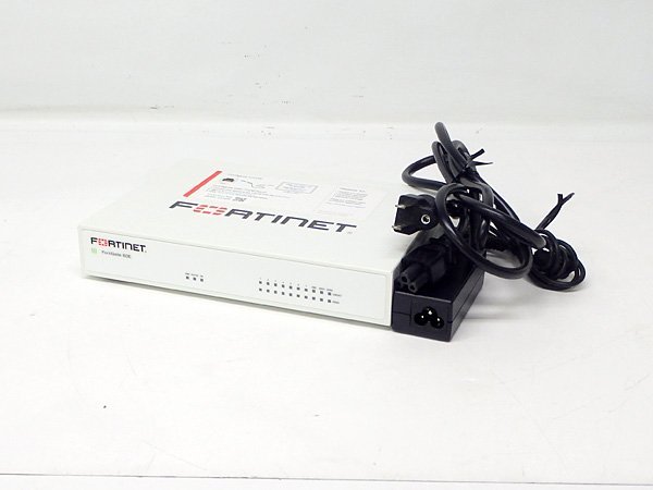 ＃Fortinet/フォーティネット Fortigate-60E (FG-60E) ファイアウォール ACアダプタ付属 初期化済 No.6_画像1