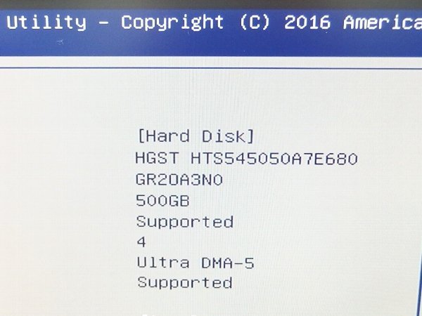 ■○ EPSON Endeavor ST180E-EM3AU Core i5 6500T 2.50GHz/小型/メモリ 8GB/HDD 500GB/OS無しBIOS起動確認済_画像5