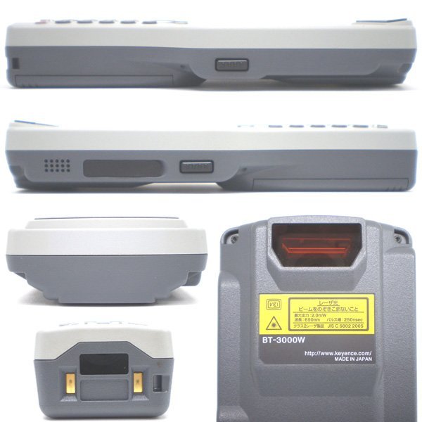 ☆10台入荷 キーエンス/KEYENCE 大画面無線バーコードハンディターミナル BT-3000W (No.8)_画像3