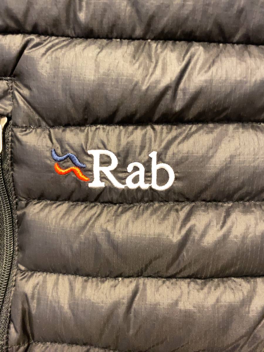  free shipping Rab Microlight Down Vest Rav micro light down vest size S JP size M corresponding 