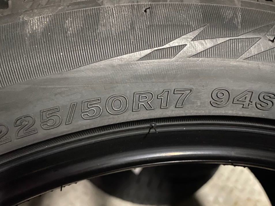 在庫限り 4本セット 225/50R17 94Sブリヂストン ブリザック アイス 2022年製 新品 未使用 スタッドレスタイヤ_画像2