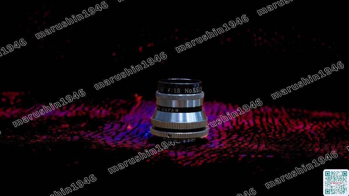 CINE-ARCO 1/2inch F1.8 D mount (3)arukosinema lens Old lens 