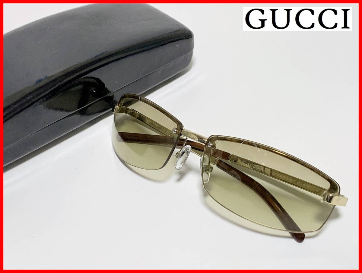 即決 GUCCI グッチ サングラス ケース付 レディース メンズ D6