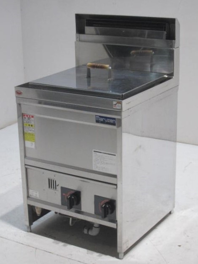 マルゼン スパゲティー釜 MGU-066PG 中古 4ヶ月保証 2019年製 プロパンガス 幅600x奥行600 厨房【無限堂東京町田店】