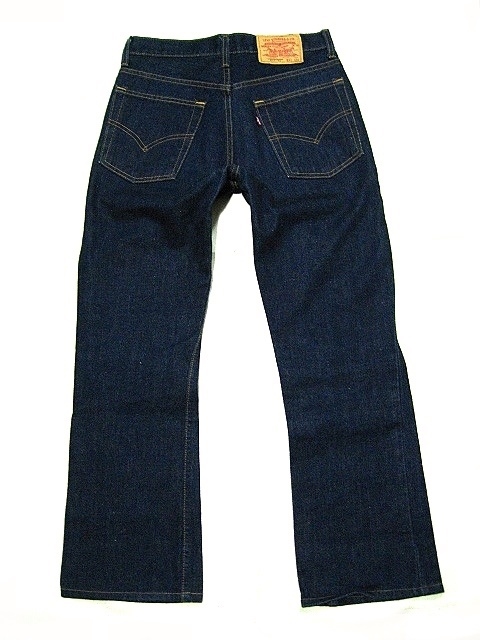 米国製 517-03 w31 (79x71位) 濃紺 美品 ブーツカット Levi’s リーバイス 2000年1月製_画像1