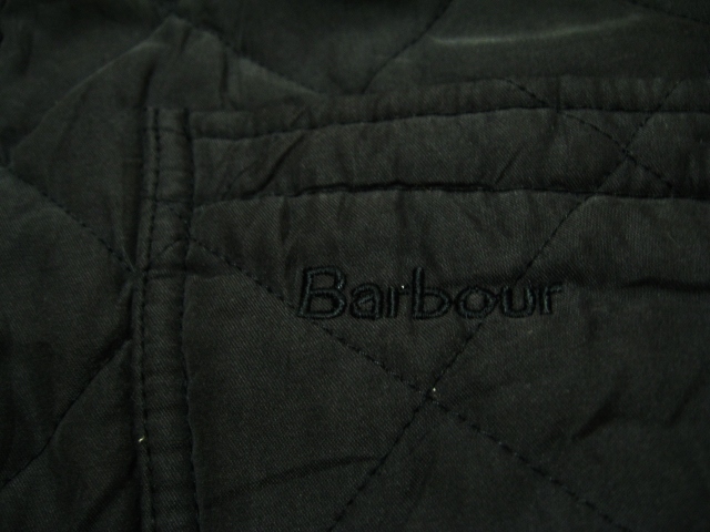 Barbour バブアー XL 黒 キルティングジャケット ダブルジッパー キルティングコート_画像5