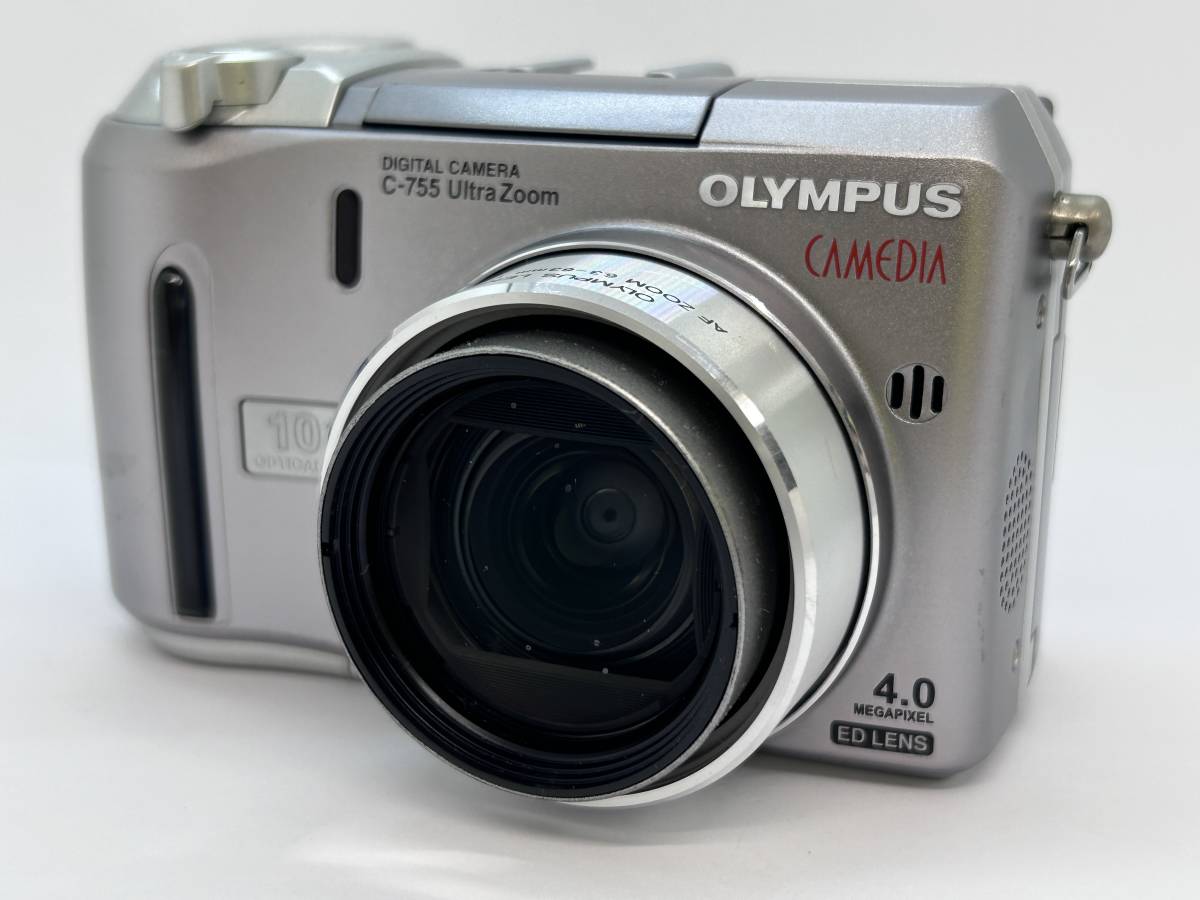 ★良品★ OLYMPUS オリンパス CAMEDIA C-755 ULTRA ZOOM 単三電池で使用 #1609#0001#0002#_画像1