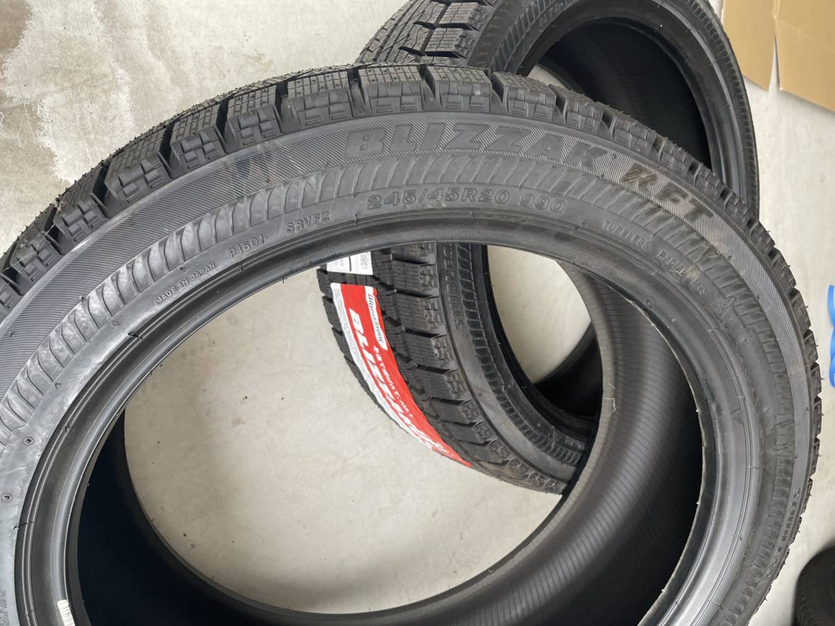 ブリヂストン BLIZZAK RFT 245/45R20 ランフラット 新品　未使用　２本　レクサスなど _画像5