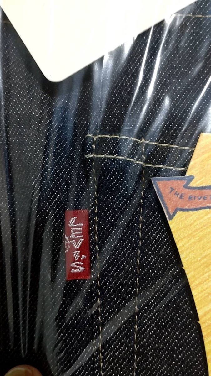W36 トートバッグ付 LEVI'S 1955 Hand Drawn Jeans 501 150周年 リーバイス 手書き デニム vintage clothing ハンドドロー 501本限定 新品_画像2