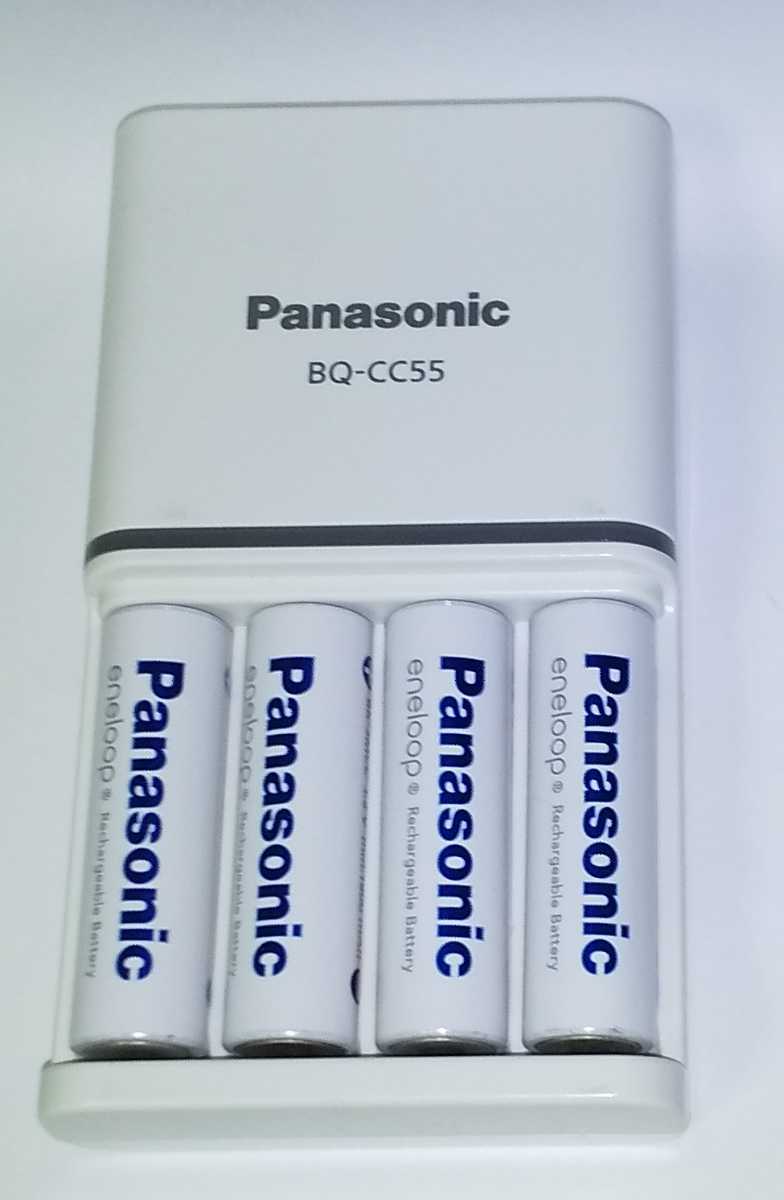  Panasonic 急速充電器 BQ-CC55　ニッケル水素電池専用 単3 単4_画像1
