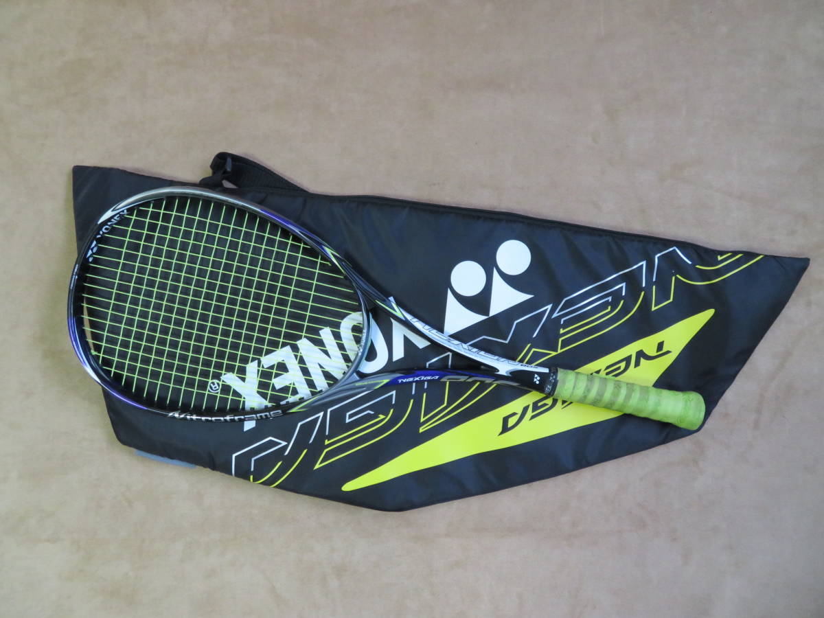 【5】YONEX ヨネックス NEXIGA 80S ネクシーガ 軟式テニス ソフトテニス テニスラケット_画像1