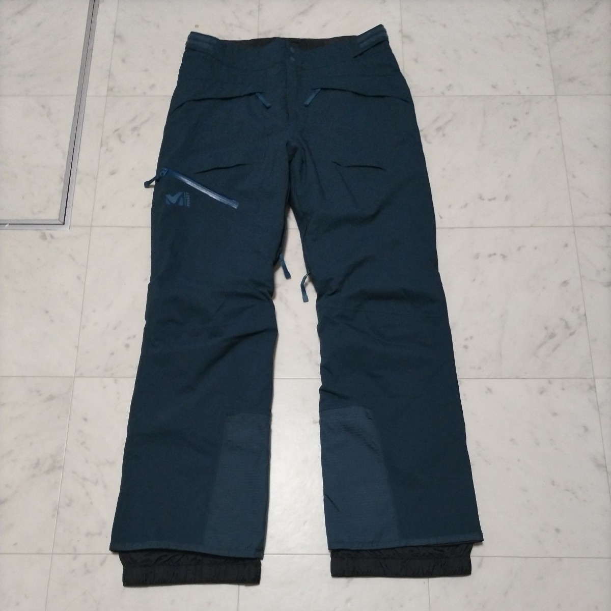 試着のみ★MILLET HAYES STRETCH PANT メンズM（日本サイズ） BLUE DEPTHS（ネイビー系） MIV8086 スキーウェア パンツ スノボー 冬山登山_画像1