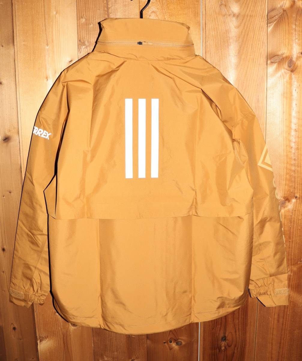 送料無料 即決【未使用】 adidas ★ TERREX CT MYSHELTER GORE-TEX JACKET (M) ★ アディダス ゴアテックス HC6032 マイシェルター 防風_画像3