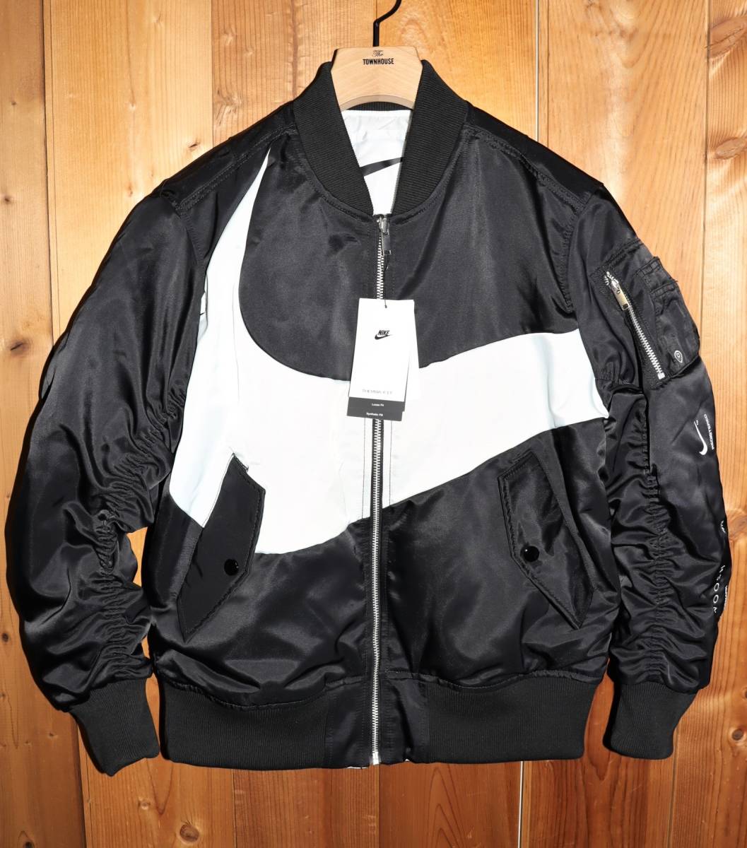 送料無料 【未使用】 NIKE NSW SYNFL SWOOSH BOMBER JACKET (Mサイズ